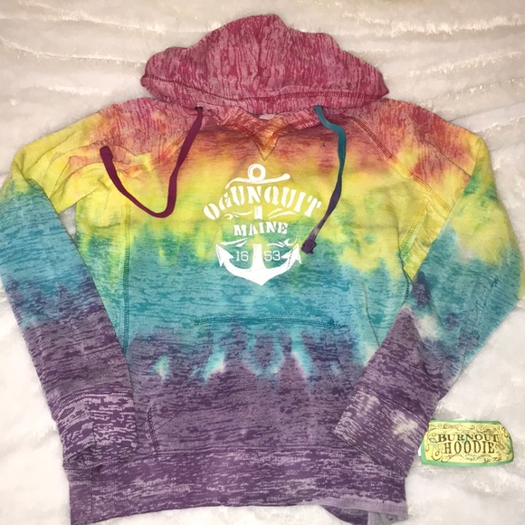 MV Sport Tops - Ogunquit tie-dye sweatshirt size large new w tags
